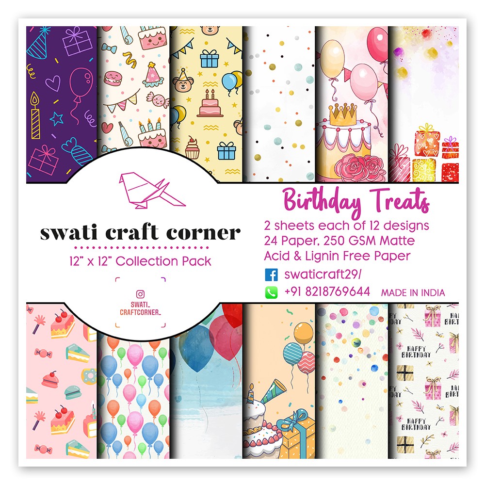 Birthday Treats 12x12