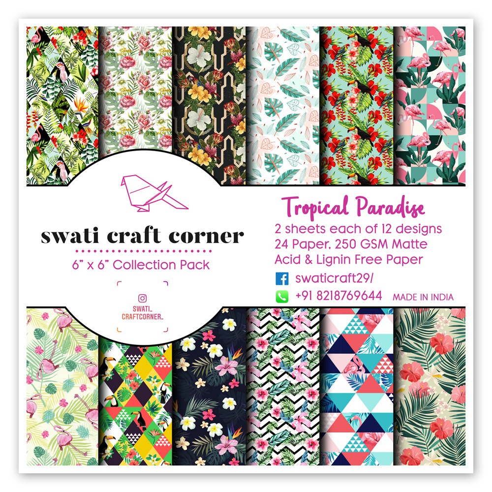 Tropical Paradise 6x6