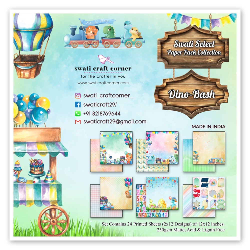 Dino-Bash 12x12
